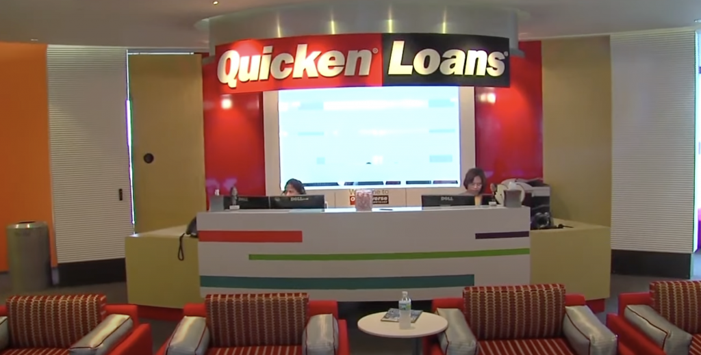 quicken loans reception - secretaries